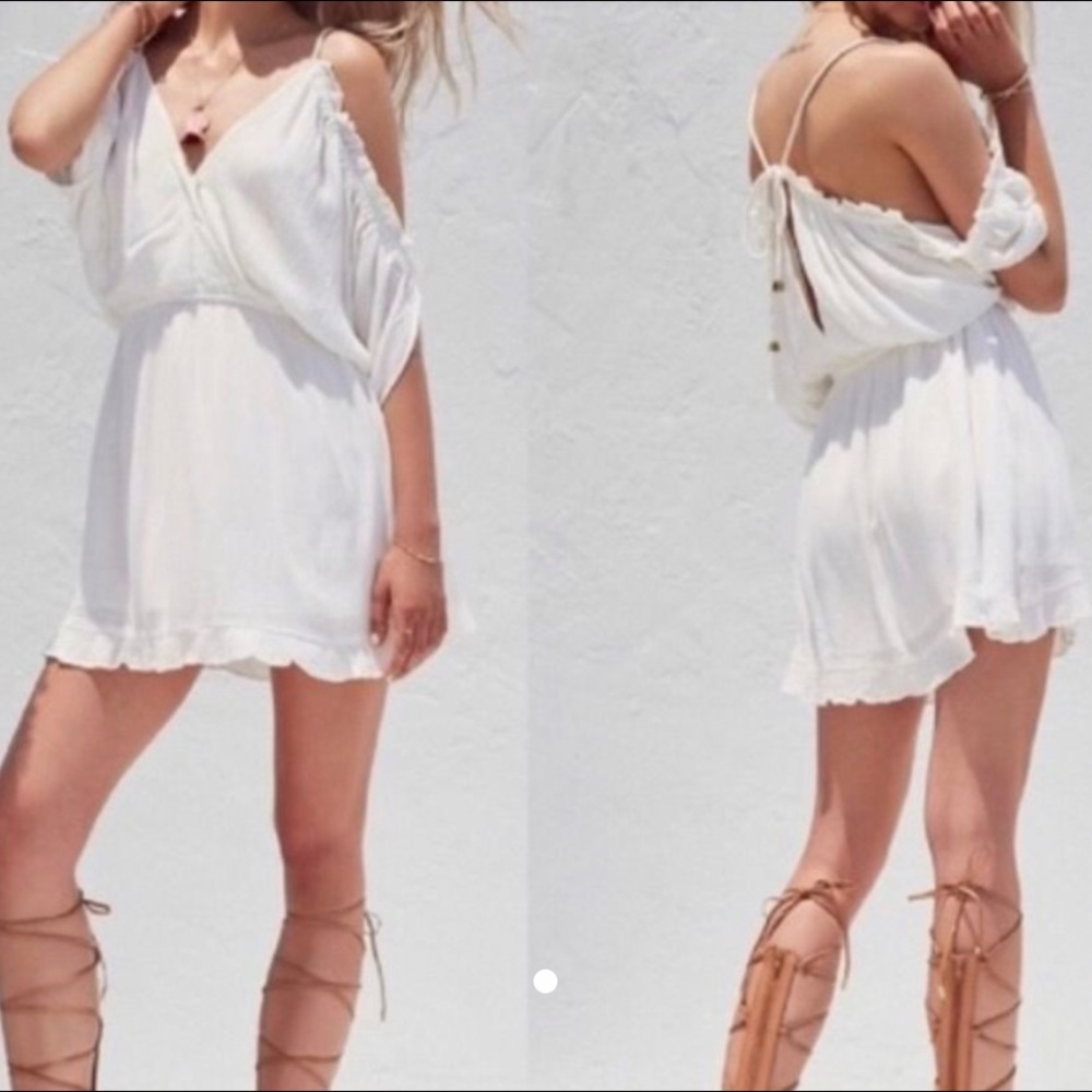 Lovers + Friends Women's Monaco Cold Shoulder Dress - size S